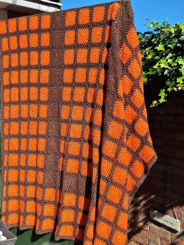 Retro Sprei Jaren ’70 Gehaakt