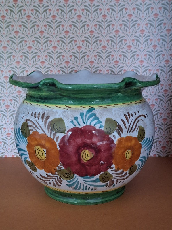 Majolica Bloempot Italia